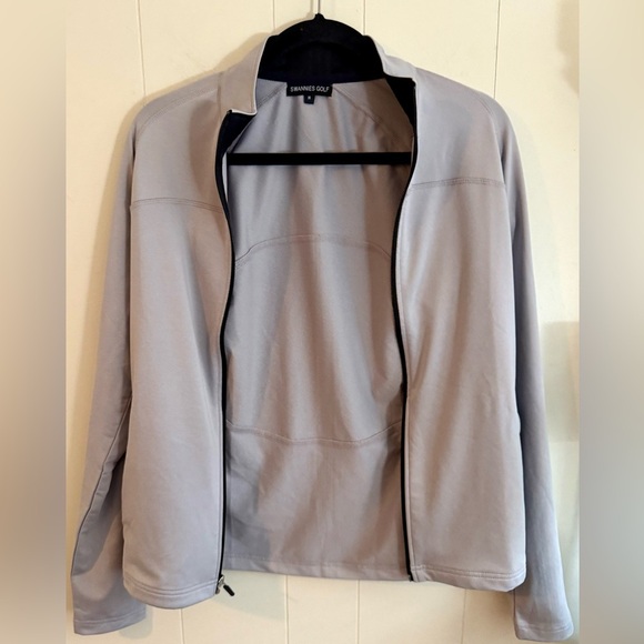 SWANNIES GOLF Gray Zip Up Hawaii Kai Golf Course, Size M - Picture 6 of 11